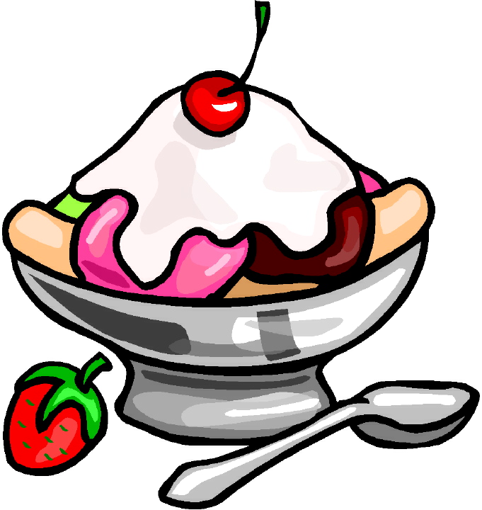 Cartoon Ice Cream Sundae Cliparts co