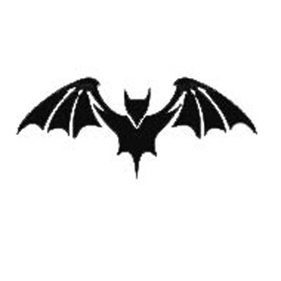 Adhesive Stencil Bat
