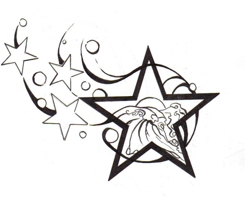 Star Tattoos Designs & Ideas : Page 74