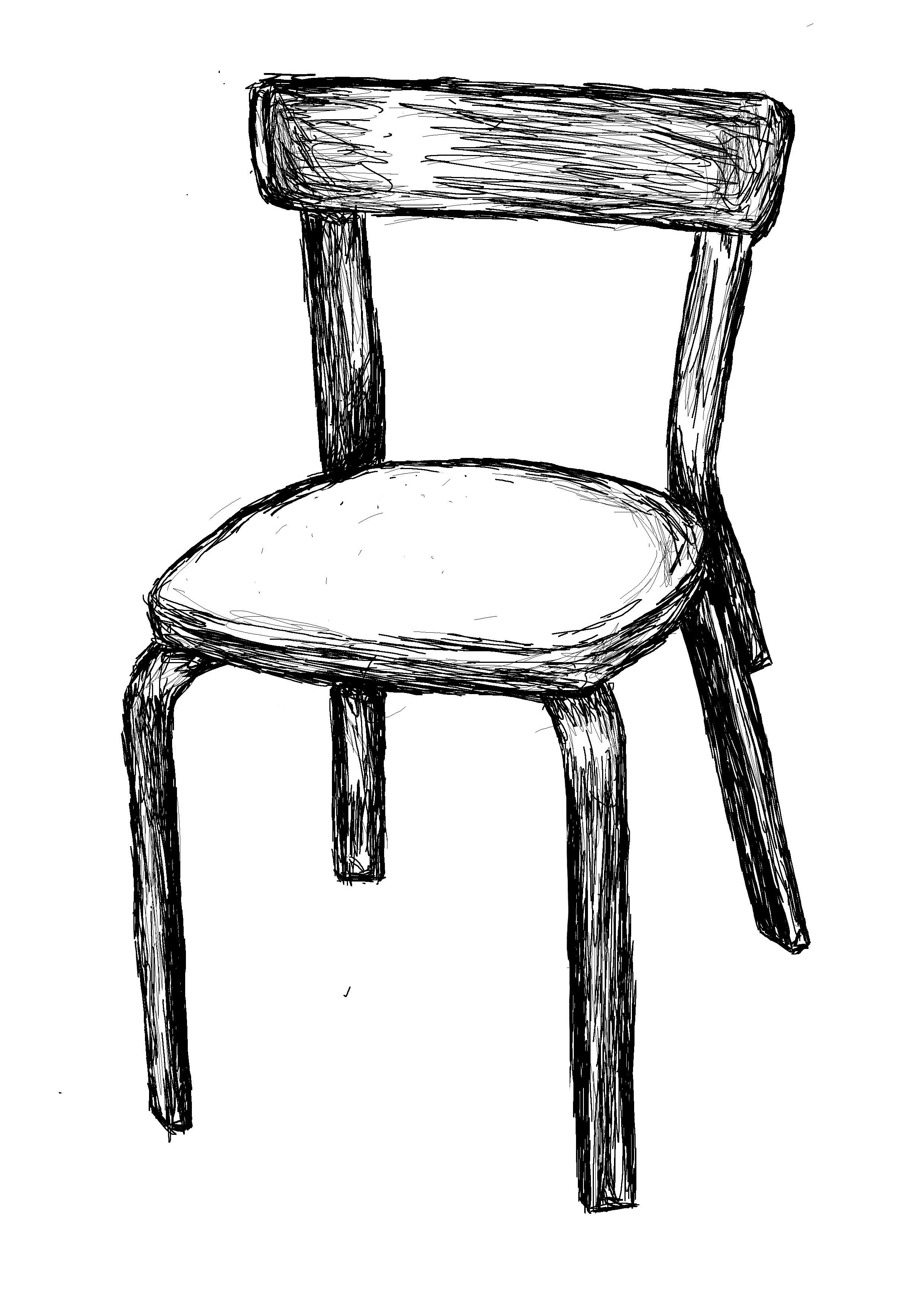 File:Chair-black and white drawing.jpg - Wikimedia Commons