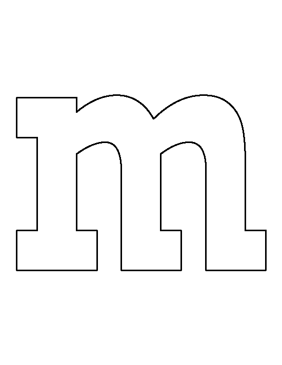 letter-m-outline-cliparts-co