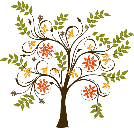 Trees vector material Free Vector / 4Vector