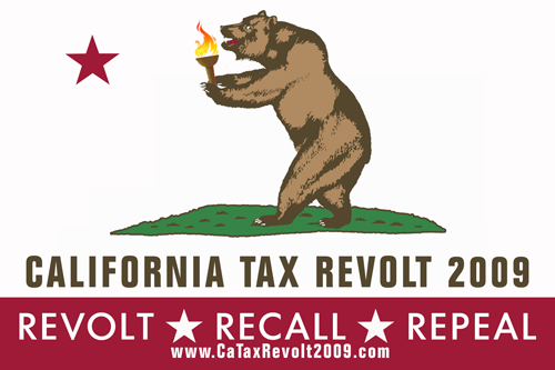 California Tax Revolt Bear Flag | Bear Flag Museum