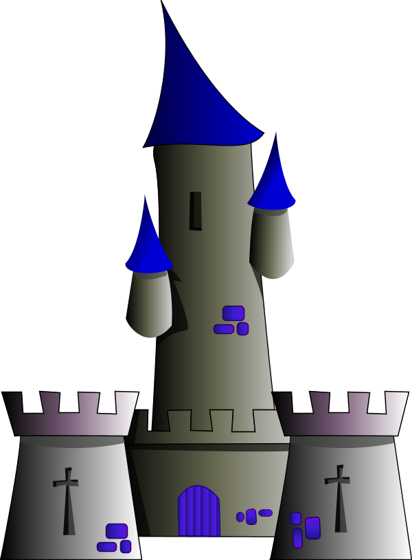 ancient castle - vector Clip Art