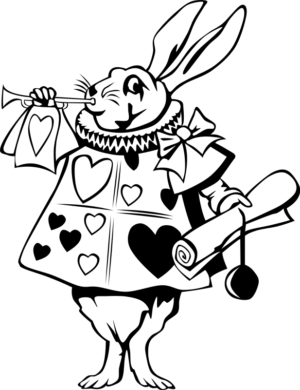 Alice In Wonderland Clip Art Download