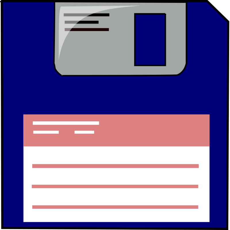 Clipart - Floppy