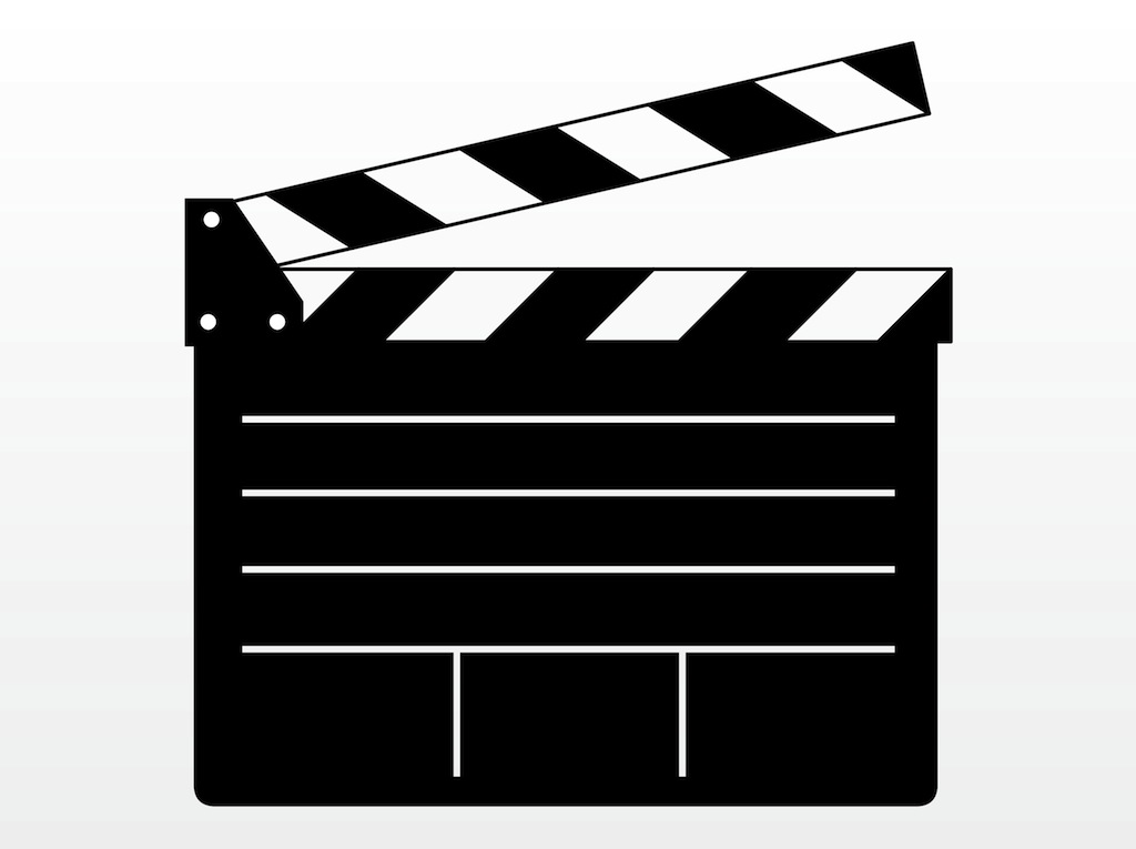 Movie Clapper Clipart