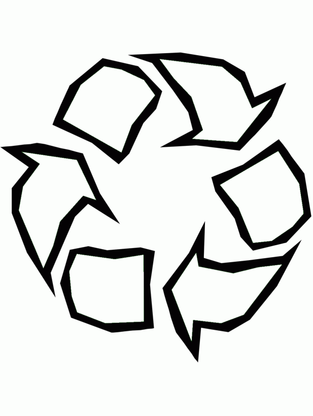 Recycle Symbol Coloring Pages 126904 Superman Symbol Coloring Pages