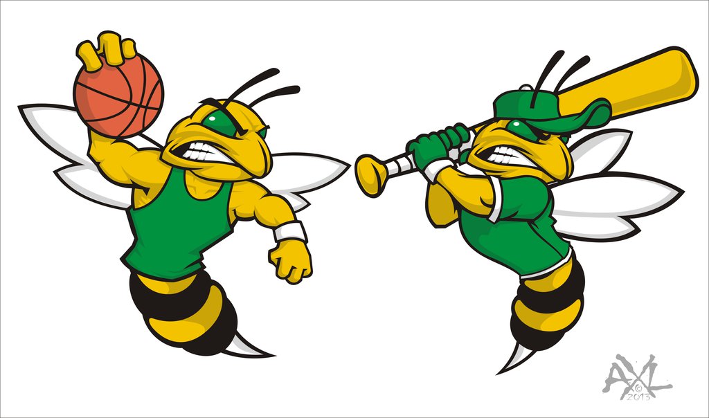 Gallery For > Hornet Mascot