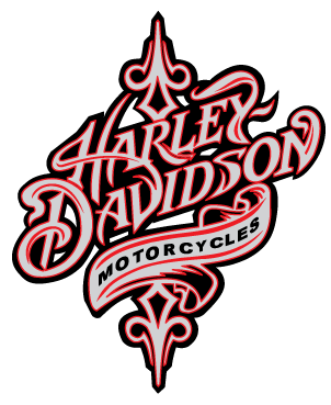 Pix For > Harley Davidson Logo Outline White