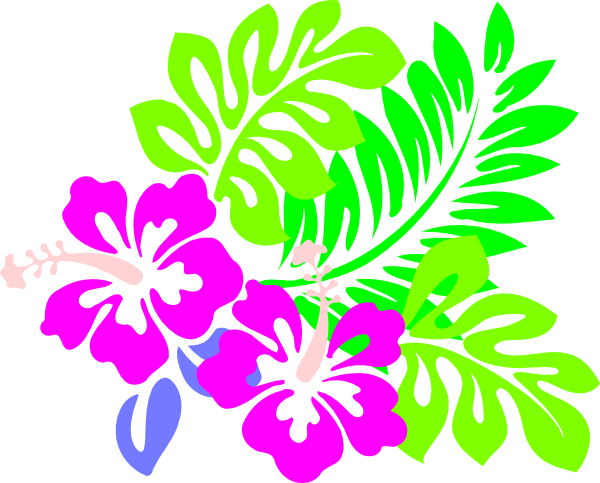 Hawaiian Flower Template - ClipArt Best