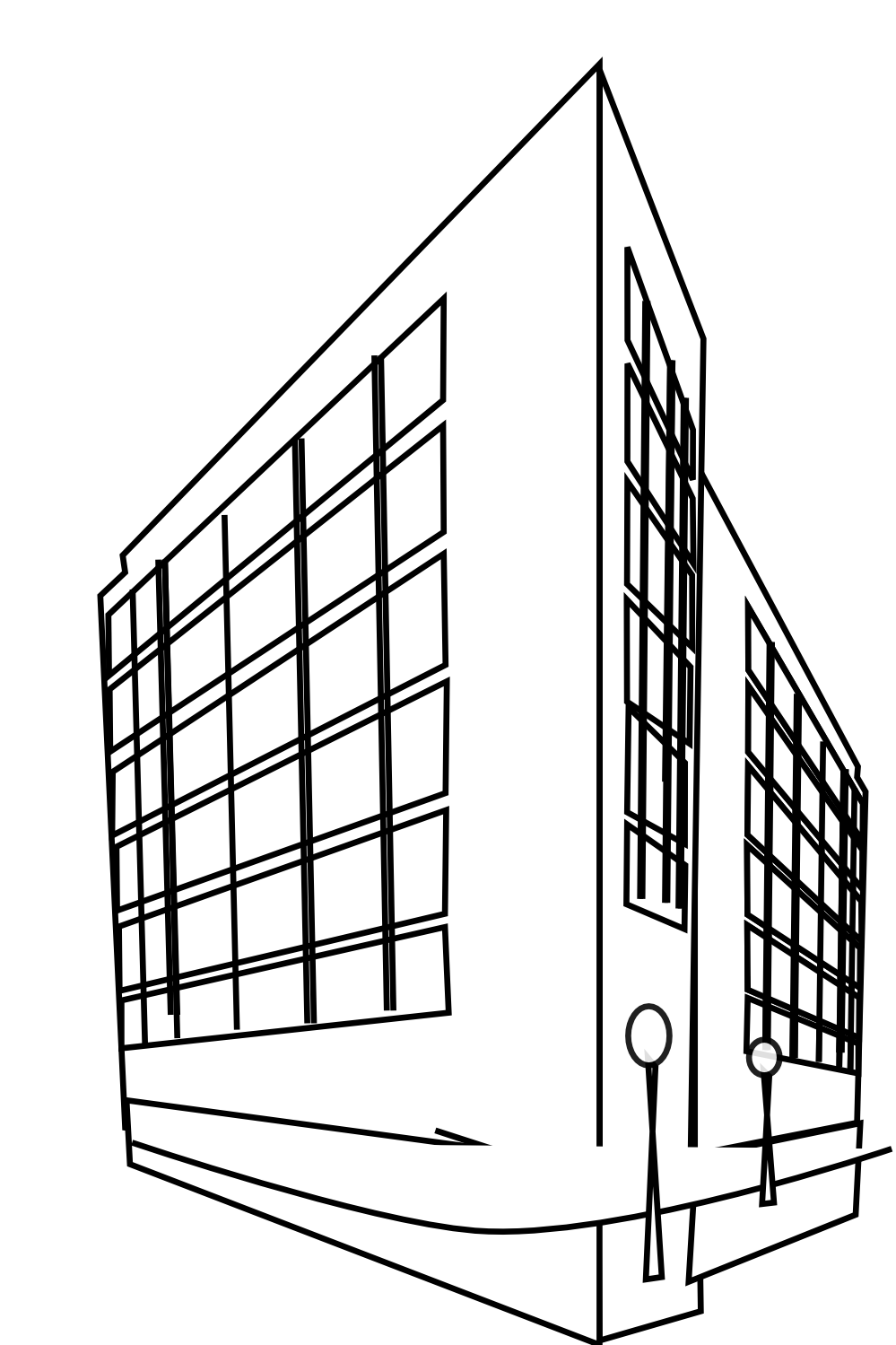 Images For > Black And White School Building Clipart