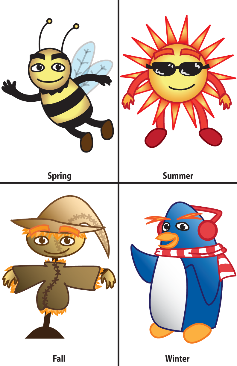 Images For > Seasons Clipart