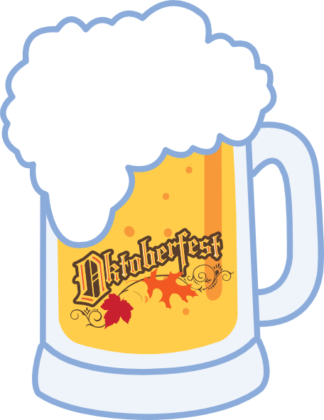 Oktoberfest Beer Mug clip art - vector clip art online, royalty ...