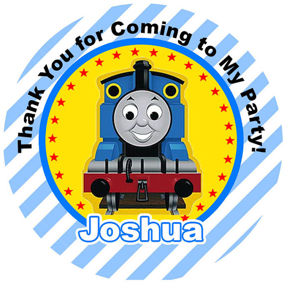 Thomas the Train Personalized Stickers Train by PaperDazzle