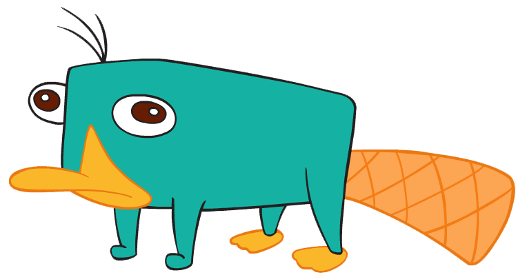 Perry the Platypus Clipart