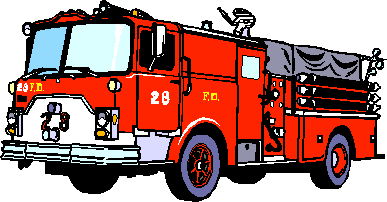 Cartoon Fire Truck Clip Art Car Pictures