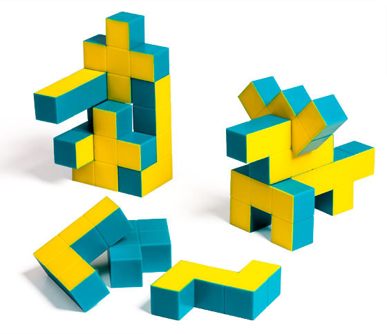 Pentaminoes 3D Puzzle Cubes | GeekAlerts