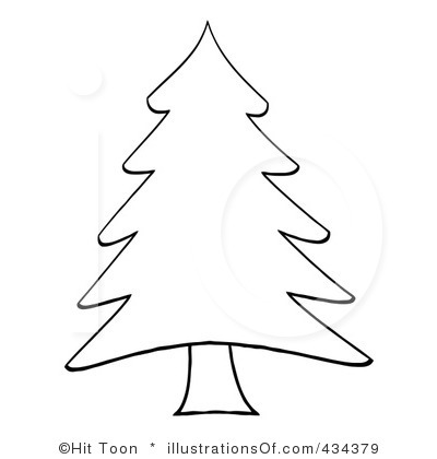 Graphic Christmas Tree - Cliparts.co