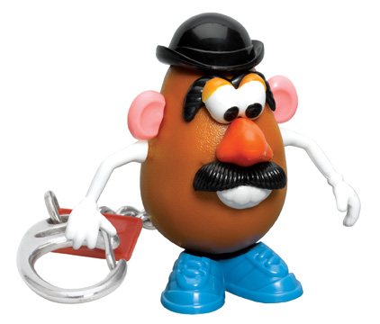 Mr. Potato Head Keychain Hard Version