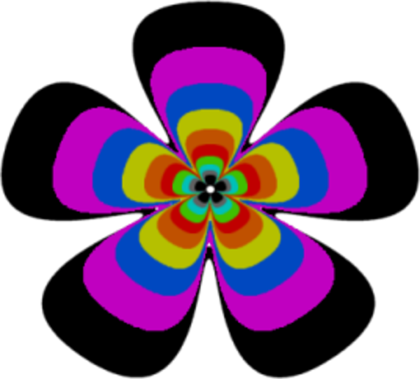Flower image - vector clip art online, royalty free & public domain