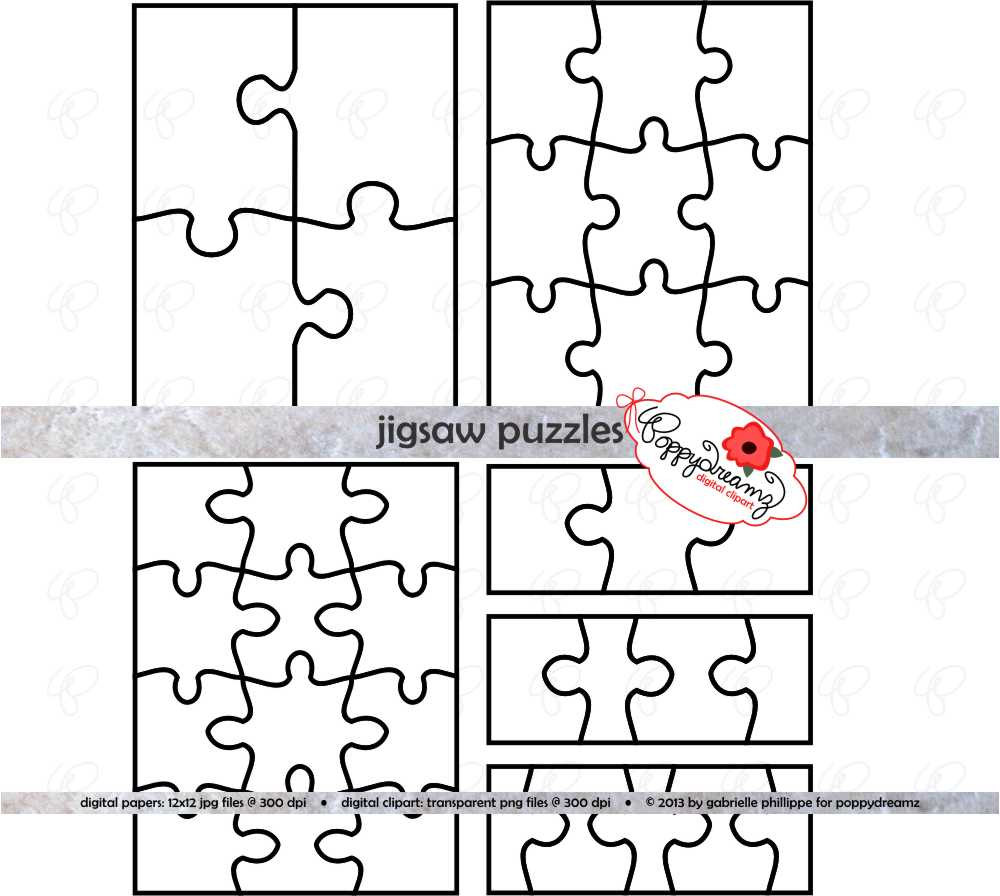 Popular items for puzzle clipart on Etsy