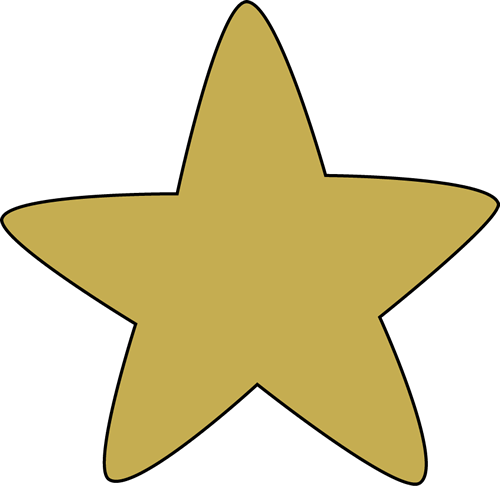 Gold Star Clipart No Background | Clipart Panda - Free Clipart Images