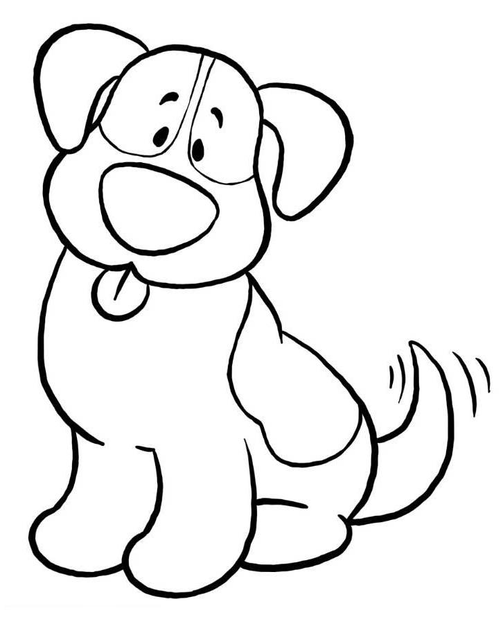 Simple Drawing Of A Dog - ClipArt Best