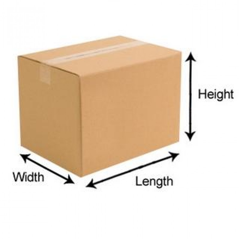 460 x 460 x 610mm Double Wall Cardboard Box | Double Wall ...