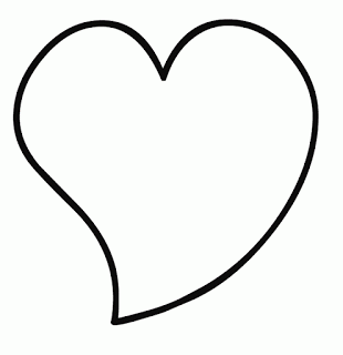 Love Heart Pictures To Colour In | quotes.