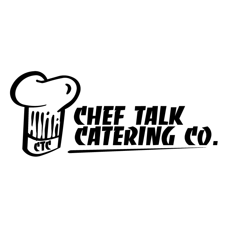 Chef talk catering co 0 Free Vector / 4Vector