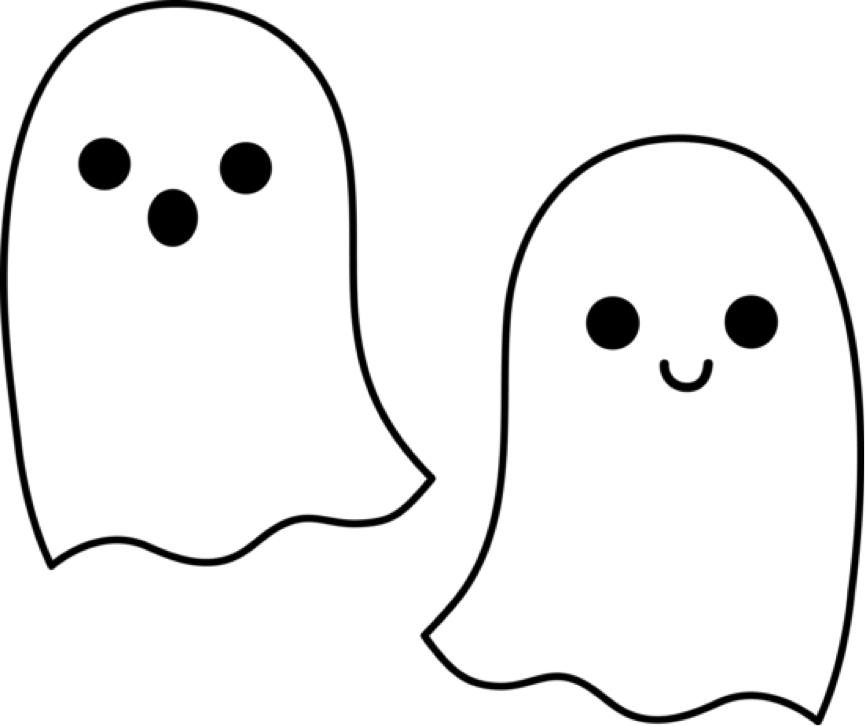 Ghost image - vector clip art online, royalty free & public domain