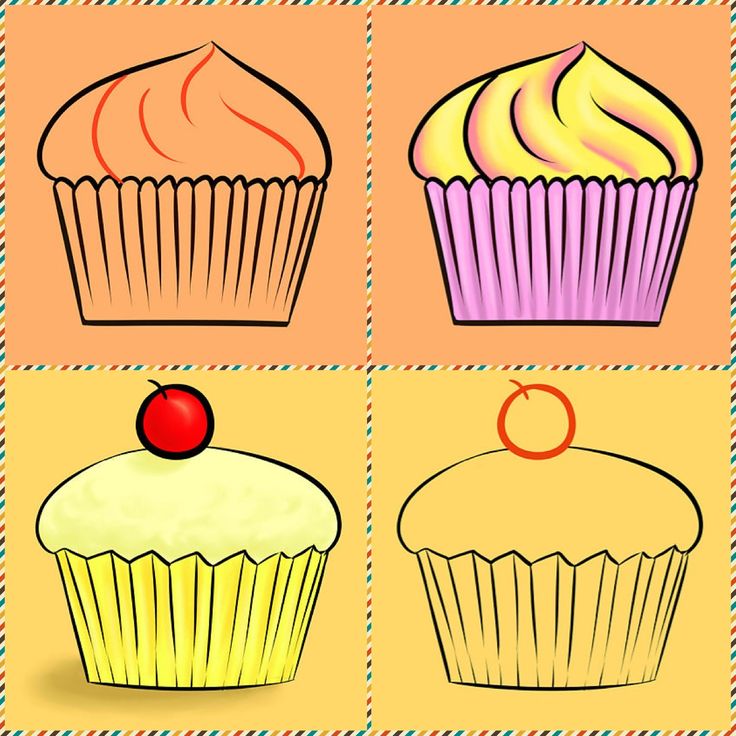 How to Draw a Cupcake
