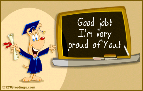 Good Job! Free Students & New Grads eCards, Greeting Cards | 123 ...