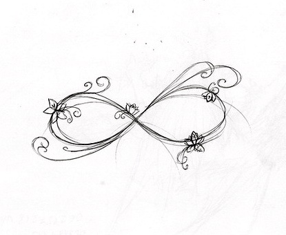 I like this infinity symbol | Piercings & Tattoos | Pinterest
