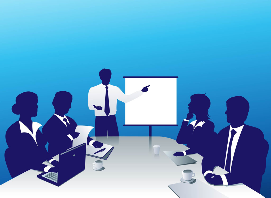 free clipart office meeting - photo #20