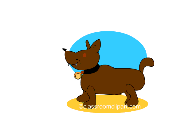 clipart of a dog barking - photo #32