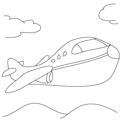 Airplane Drawing - Cliparts.co