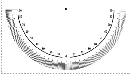 Printable 8 inch protractor template images Keep Healthy Eating Simple