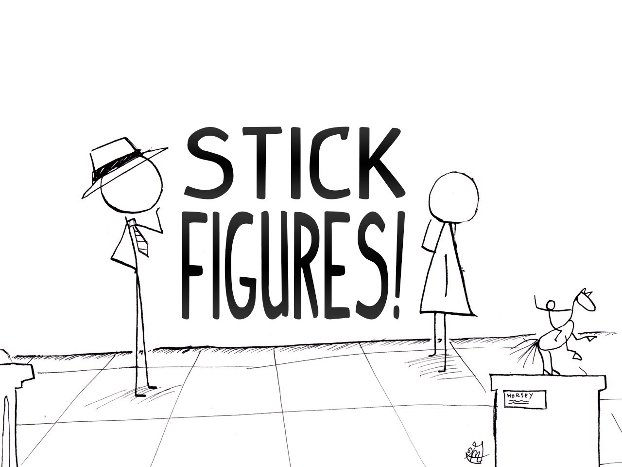 How To Draw Stick Figures