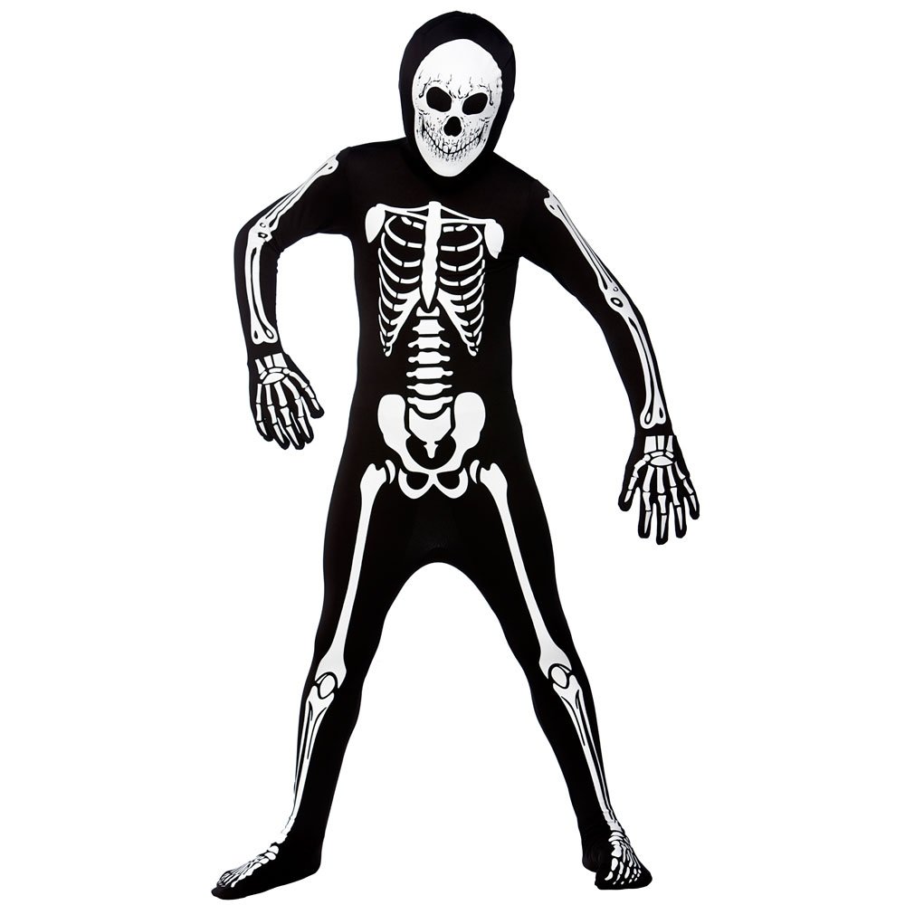 Pix For > Kids Skeleton Costumes