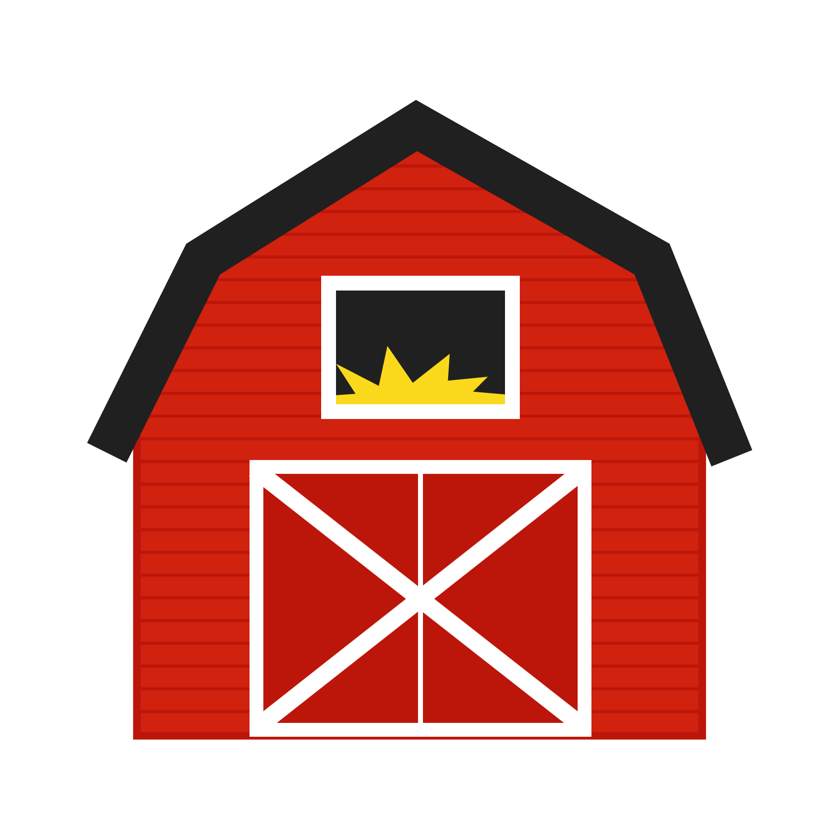 Red Barn Clipart - ClipArt Best