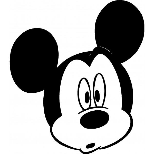 Mickey Mouse Clipart Black And White | Clipart Panda - Free ...