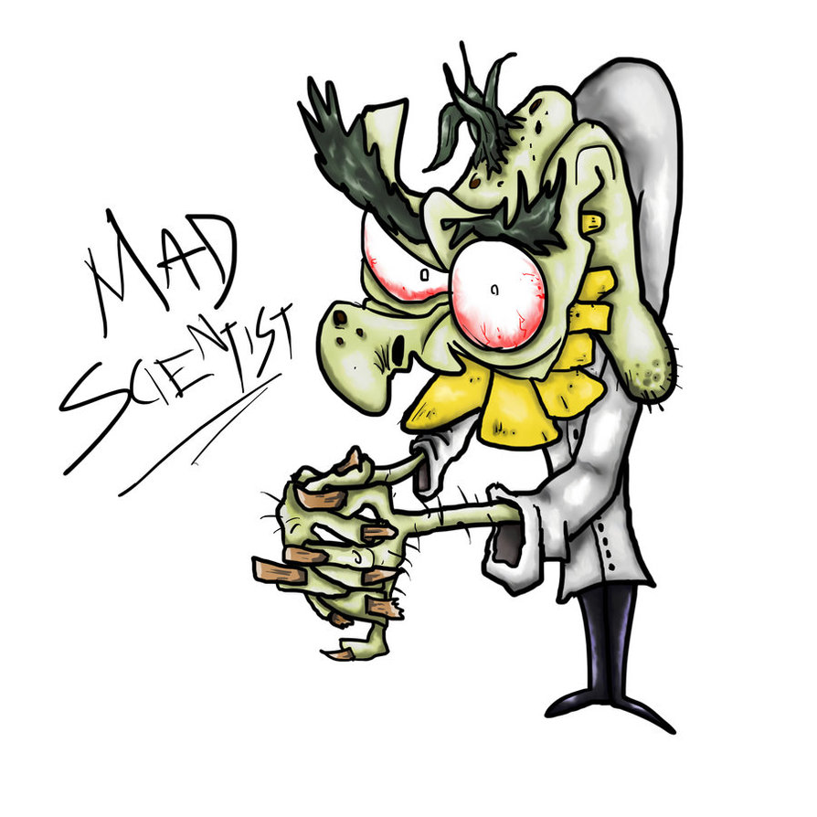 Mad Scientist Cartoon Clipart - Free Clip Art Images