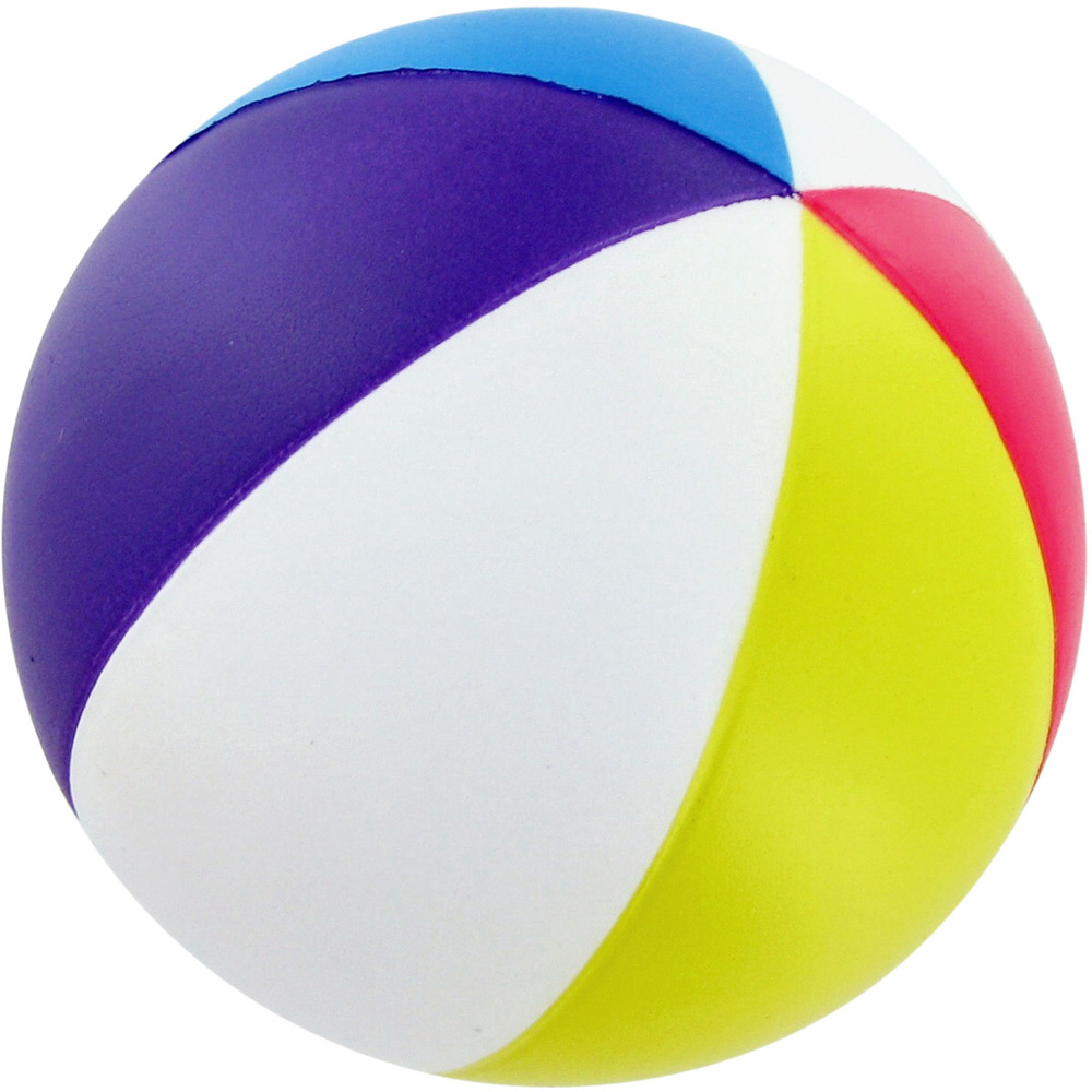 Beach Ball Stress Toy | Imprinted Stress Balls | 0.89 Ea.