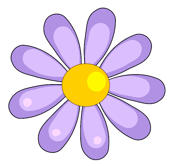 Pink And Purple Flower Clipart | Clipart Panda - Free Clipart Images