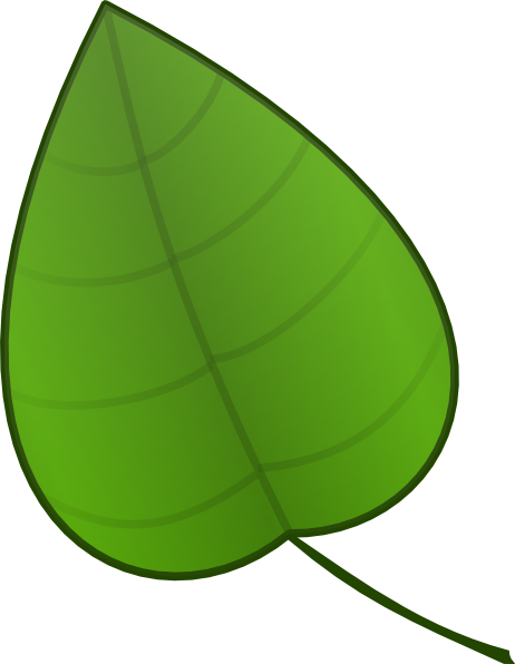 Leaf clip art - vector clip art online, royalty free & public domain
