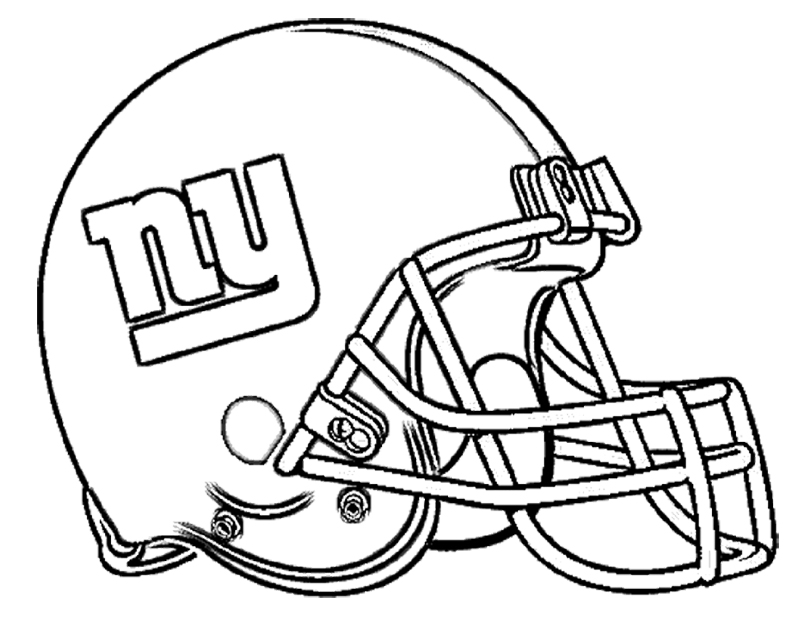 Coloring Pages Football Helmet Free Page Tattoo Page 20