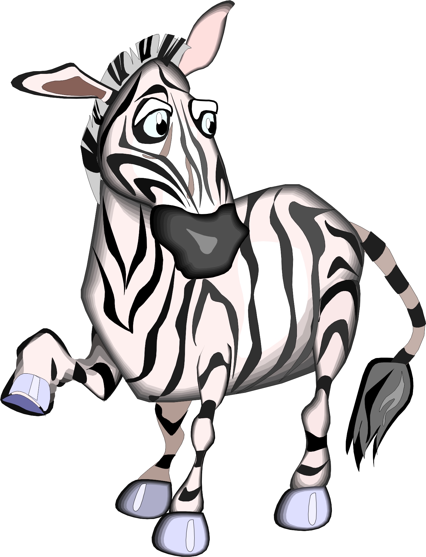 Zebra Cartoon Clip Art Picture Car Pictures