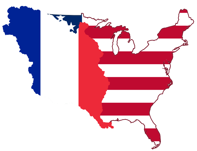 File:Flag Map of America and French Louisiana (1802).png ...